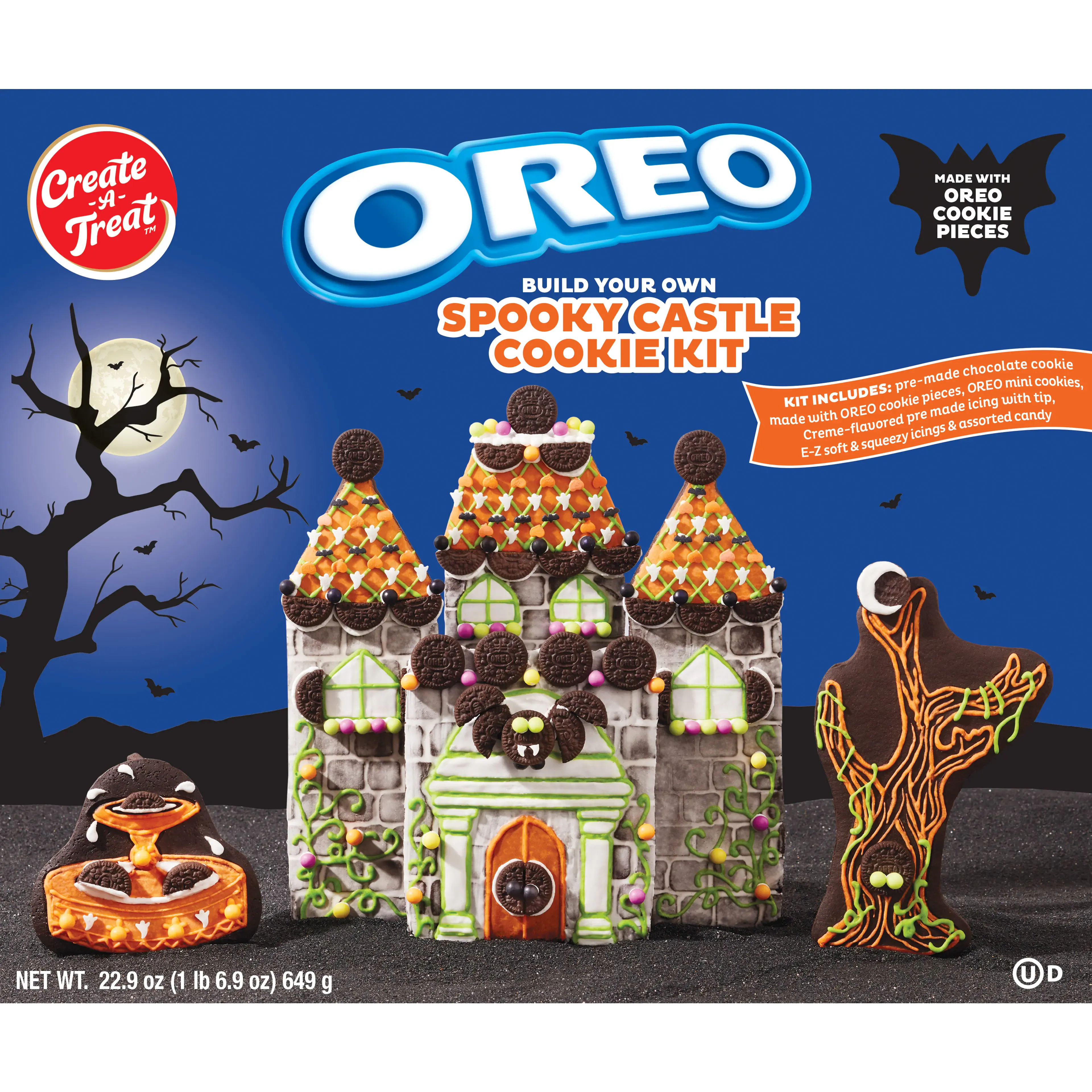 Create-A-Treat® OREO® Spooky Castle Cookie Kit