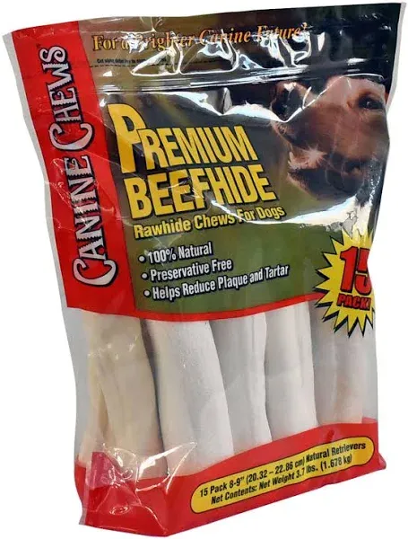 Sam's Club Canine Chews Premium All-Natural Beef Hide Canine Retrievers