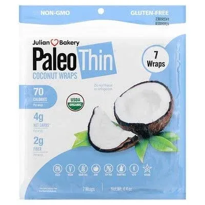 Paleo Thin® Organic Coconut Wraps