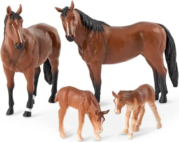 Terra by Battat Quarter Horse Family Set