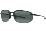 Maui Jim Ho'okipa XLarge Black Gloss Sunglasses