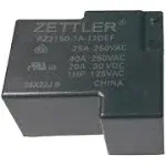 American Zettler AZ2150-1A-12DEF 12VDC 155 Ohm 40A SPST-NO THT Power Relay