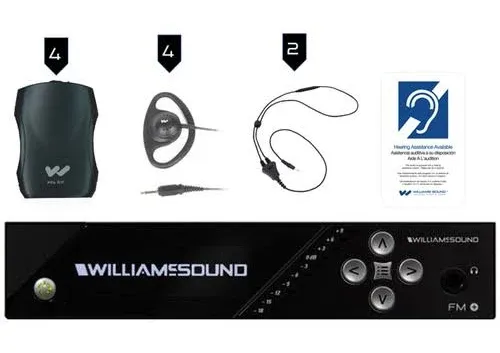 Williams Sound FM+ FM & Wi-Fi Assistive Listening System