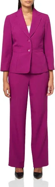 Le Suit Women's Jacket/Pant Suit