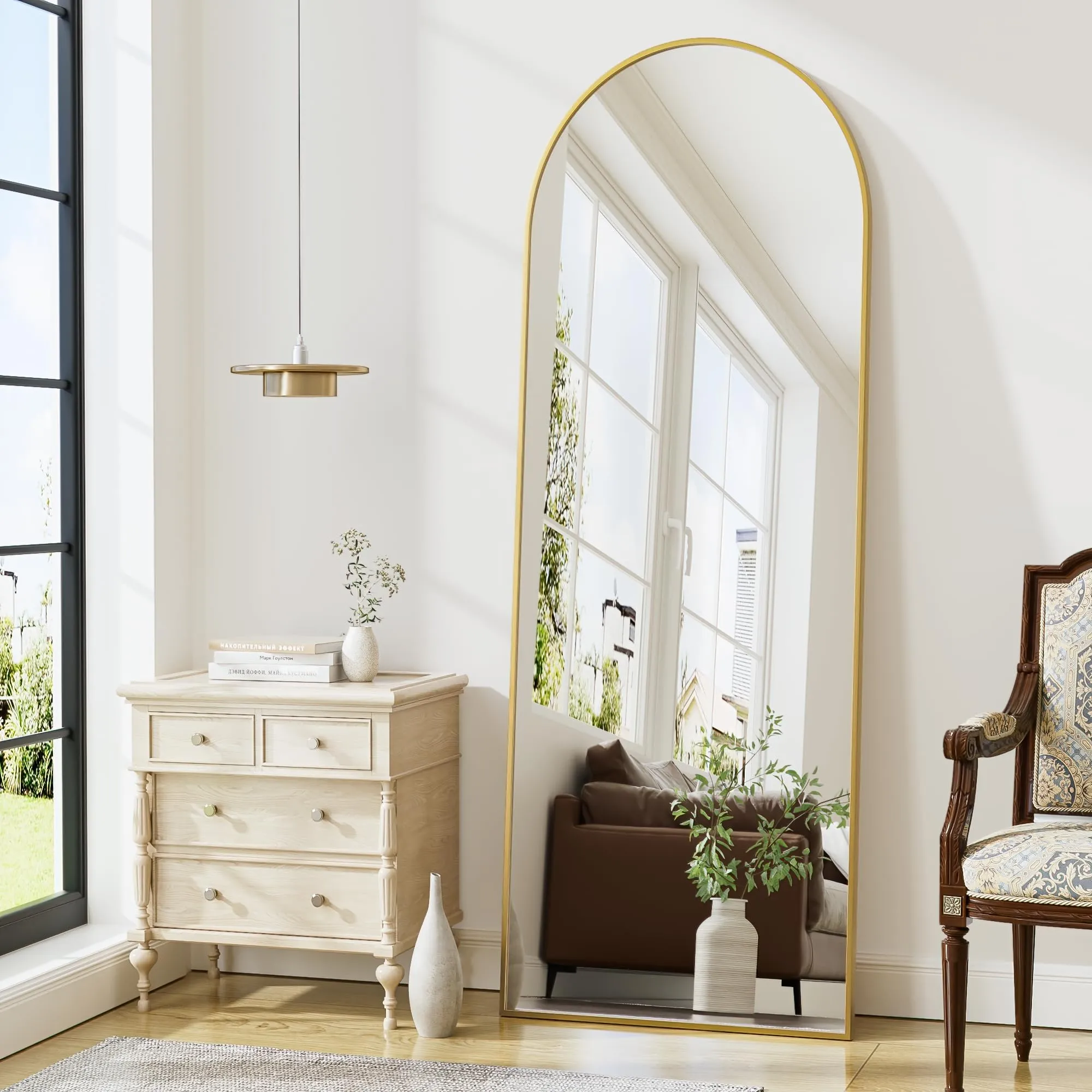 Zmycz Arched Floor Mirror