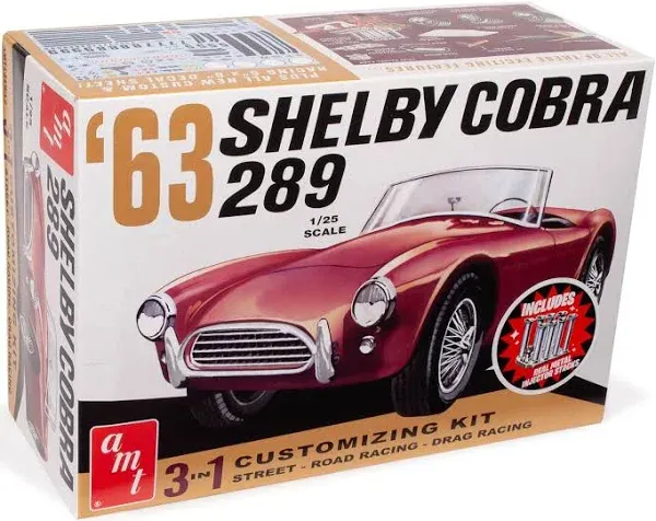 AMT Shelby Cobra 289 1:25 Scale Model Kit