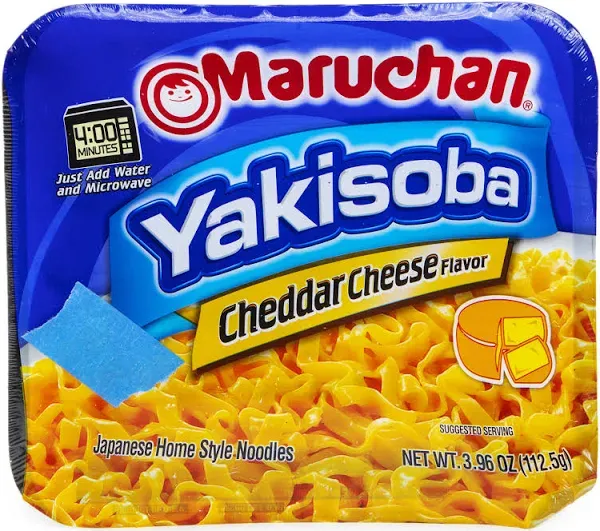 Maruchan Yakisoba Cheddar Cheese Flavor