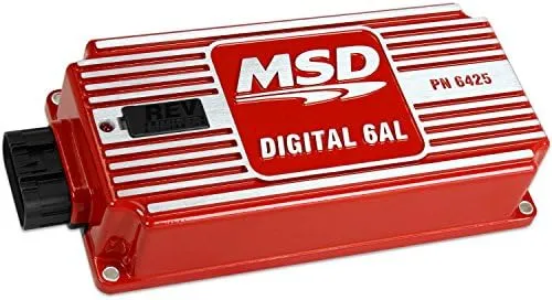 MSD Ignition 6425 Digital 6AL CDI Ignition Control Box With Rev Limiter