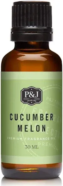 P&J Trading - Cucumber Melon Scented Oil 100ml - Fragrance Oil for Candle Making, Soap Making, Diffuser Oil