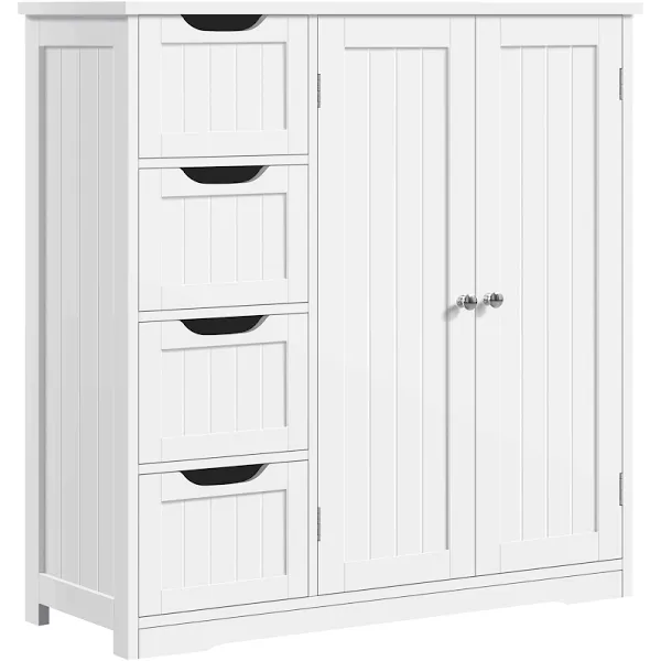 Yaheetech Wooden Bathroom Storage Cabinet