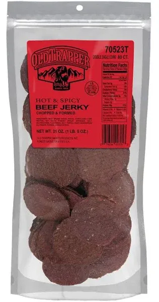 Old Trapper Spicy Double Eagle Beef Jerky