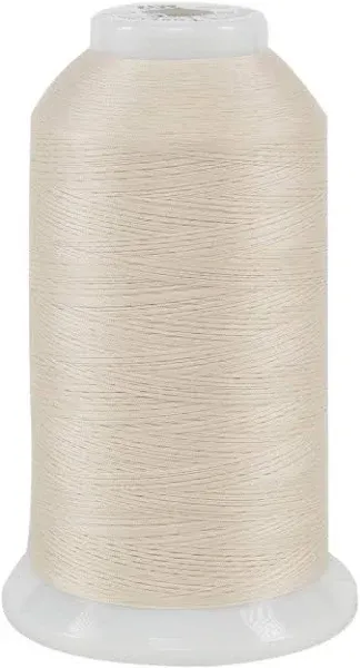 Superior Threads So Fine 3-Ply 50 Weight Polyester Sewing Thread Cone - 3280 Yards (Pearl)