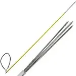 Scuba Choice 5&#039; One Piece Spearfishing Fiber Glass Pole Spear with 3 Prong Barb