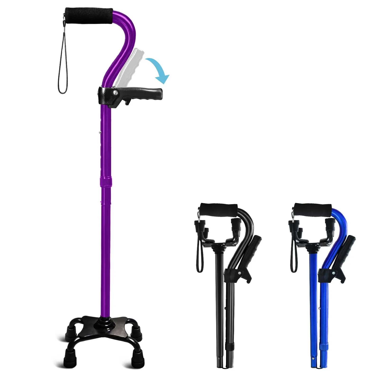 KingPavonini Adjustable Walking Cane