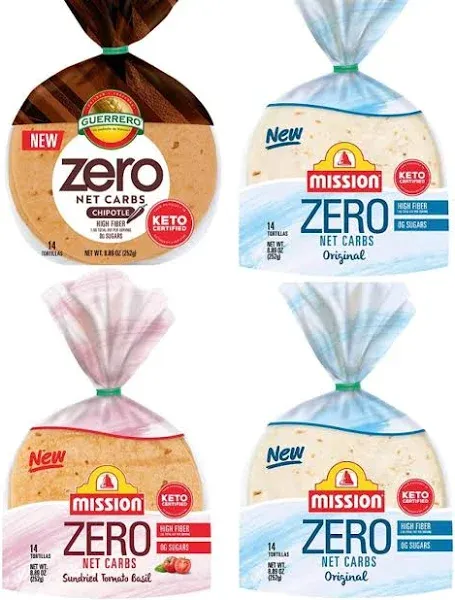 Mission Zero Net Carb Original Tortillas