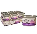 Wellness Core Kitten Recipe, Natural Grain Free Canned Wet Kitten Food, Chicken & Salmon Pate Recipe, 3 Ounce Can (Pack of 12)