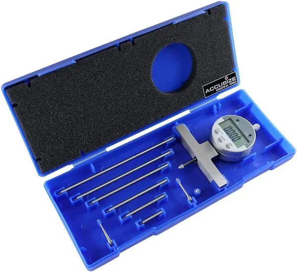 Accusize Industrial Tools Electronic Digital Depth Gauge P103-0188