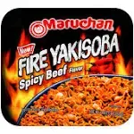 Maruchan Yakisoba, Fire, Spicy Beef - 3.99 oz