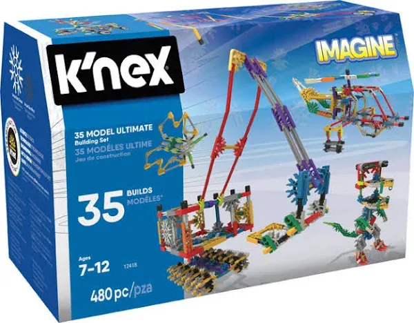 Knex Imagine 35 Model Ultimate Building Set