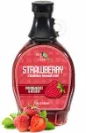 Green Jay Gourmet Strawberry Syrup - 3 Ingredient Premium Breakfast Syrup with Fresh Strawberries, Cane Sugar & Lemon Juice - All-Natural, Non-GMO