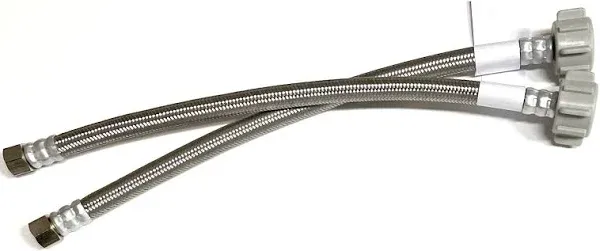 Miiflex 12" Stainless Steel Braided Toilet Supply Line