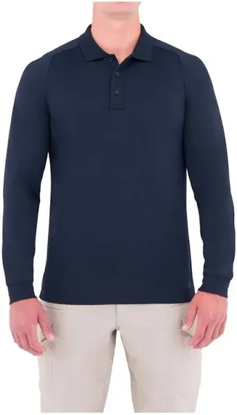 First Tactical Men's Performance Long Sleeve Polo