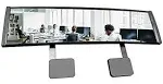 New! High Definition Wide Angle Rear View Mirror for PC Monitors or 1 Pack