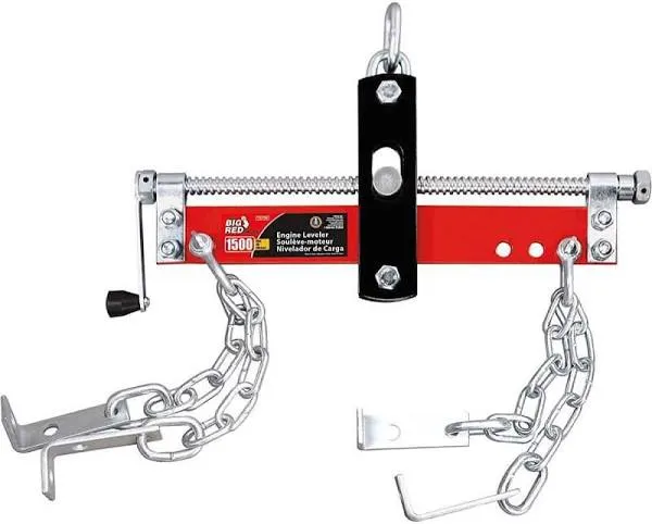 Heavy Duty Engine Hoist Cherry Picker Shop Crane Load Leveler Lift Tool 1500 Lbs