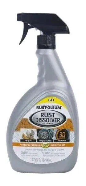 Rust-Oleum 300112 Rust Dissolver Gel, 32 oz