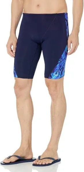 TYR Men's Durafast Elite Solid Jammer Swimsuit