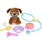 Doc McStuffins On-the-Go Pet Carrier Findo Stuffed Animal and Doctor Kit Pretend Play, Kids Toys for Ages 3 Up by Just Play