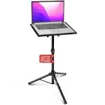 Pyle Universal Laptop Projector Tripod Stand Computer Book DJ Equipment Holder Mount