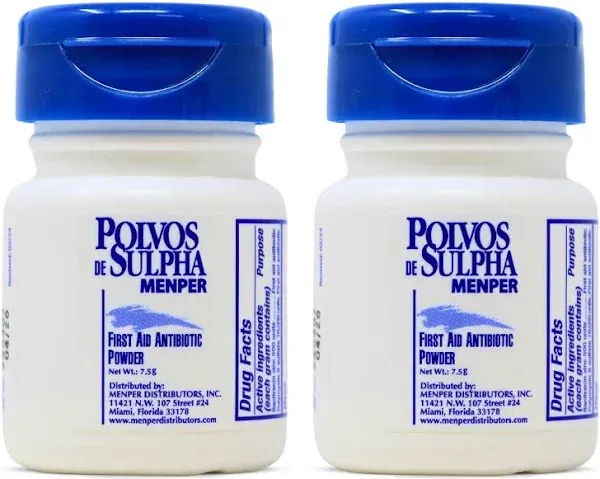 Polvo Sulpha 7.5grm Pack of 2