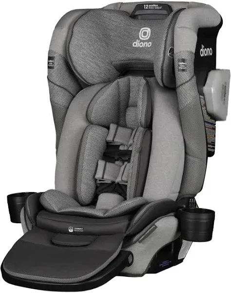 Diono Radian 3QXT+ FirstClass SafePlus Narrow All-in-One Convertible Car Seat - Black Jet