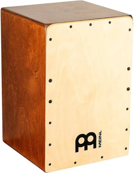 Meinl Percussion Snarecraft Pickup Snare Cajon Box Drum with Electronics for Amp or PA System — NOT Made in China — Play with Your Hands, Baltic Birch, 2-Year Warranty (PSC100NT)