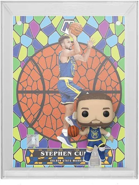 Funko Pop! Trading Cards Stephen Curry (Mosaic) - Golden State Warriors NBA