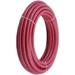 SharkBite 1 Inch x 100 Feet Red PEX-B, PEX Pipe Flexible Water Tubing for Plumbing, U880R100