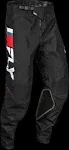 Fly Racing Youth Kinetic Prix Pants Red/Grey/White / 26