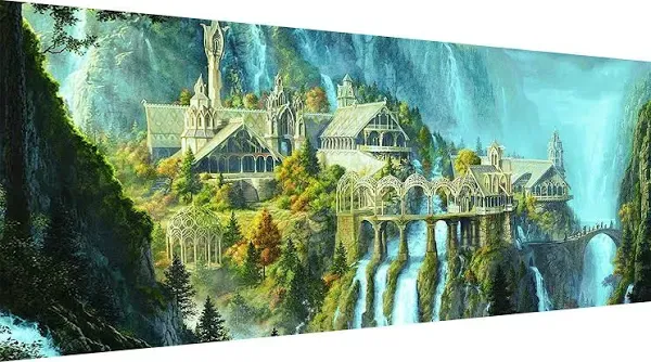 yalkin 5D Diamond Painting Kits Large Castle