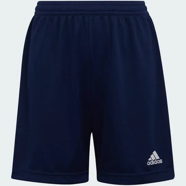 Adidas Entrada 22 Youth Shorts, Youth Large, Navy Blue, NWT