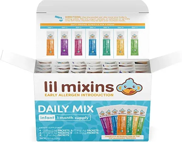 Lil Mixins Early Allergen Introduction Daily Mix