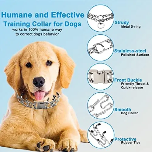 Safiman Prong Pinch Collar for Dogs