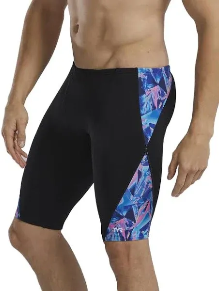 TYR Men's Durafast Elite Solid Jammer Swimsuit