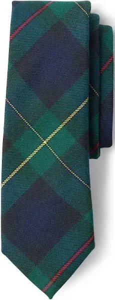 Lands' End Adult Plaid Tie