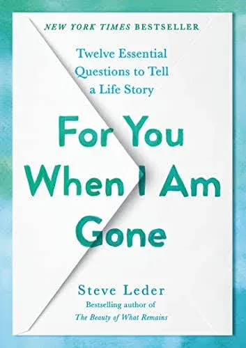 Steve Leder For You When I Am Gone (Hardback) (UK IMPORT)