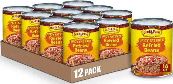 Old El Paso Spicy Fat Free Refried Beans