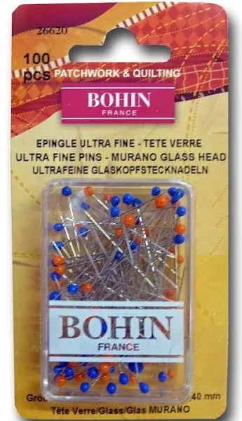 Bohin Ultra Fine Glass Head Pins