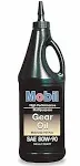 ExxonMobil - 102508 - MOBIL Gear Oil: 1 qt Container Size, Bottle, 80W-90, 103 Viscosity Index