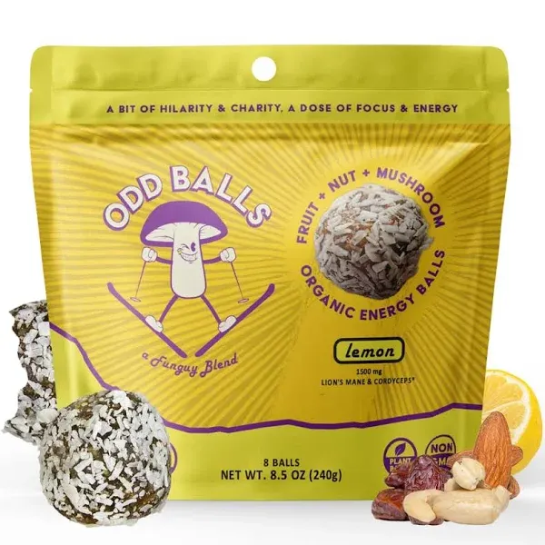 Odd Balls Organic Mushroom Energy Balls