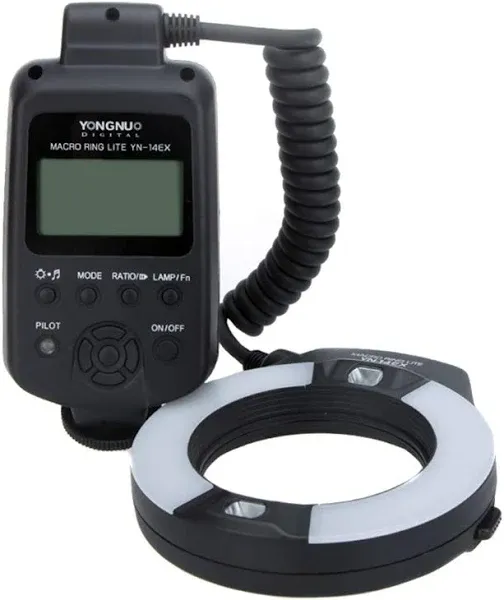 YONGNUO YN-14EX YN14EX TTL Macro Ring LED Flash Light Speedlite for Canon EOS 5D